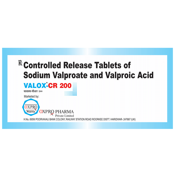 Valox-CR 200 Tablet