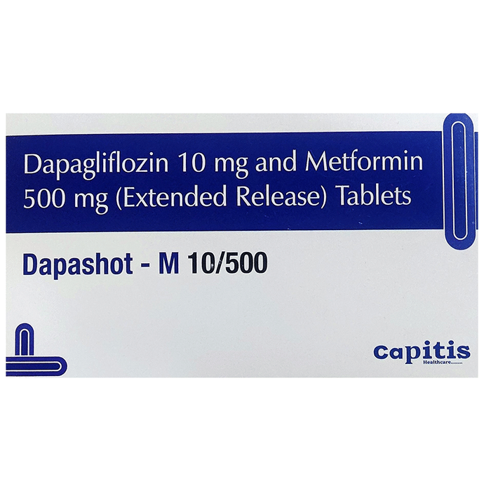 Dapashot-M 10/500 Tablet ER