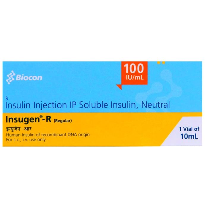 Insugen-R 100IU/ml Solution for Injection