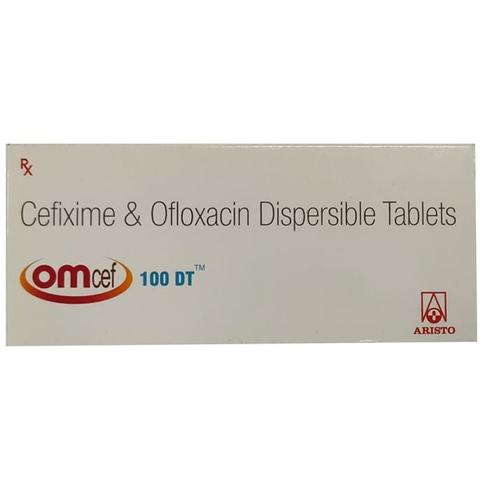Omcef 100mg/100mg Tablet DT
