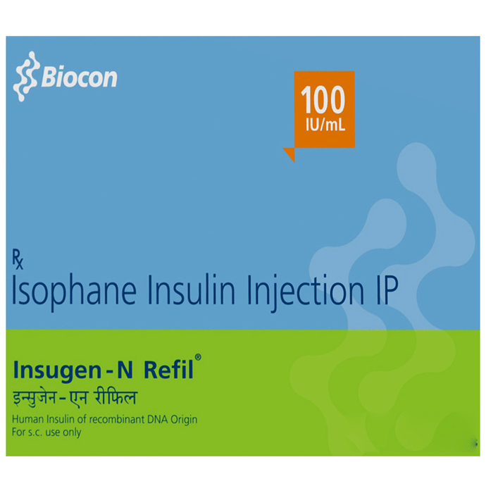 Insugen-N 100IU/ml Refil Injection