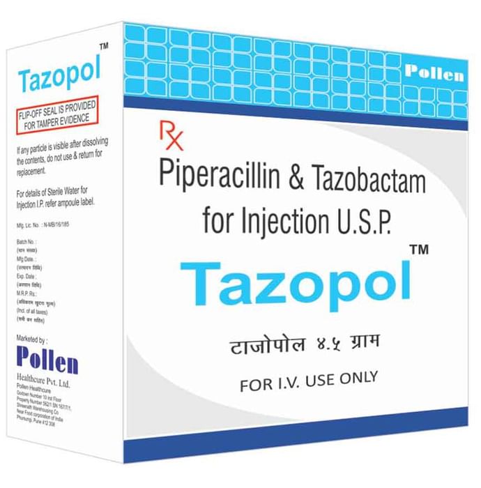 Tazopol 4000mg/500mg Powder for Injection