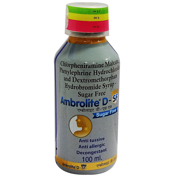 Ambrolite D Sugar Free Syrup