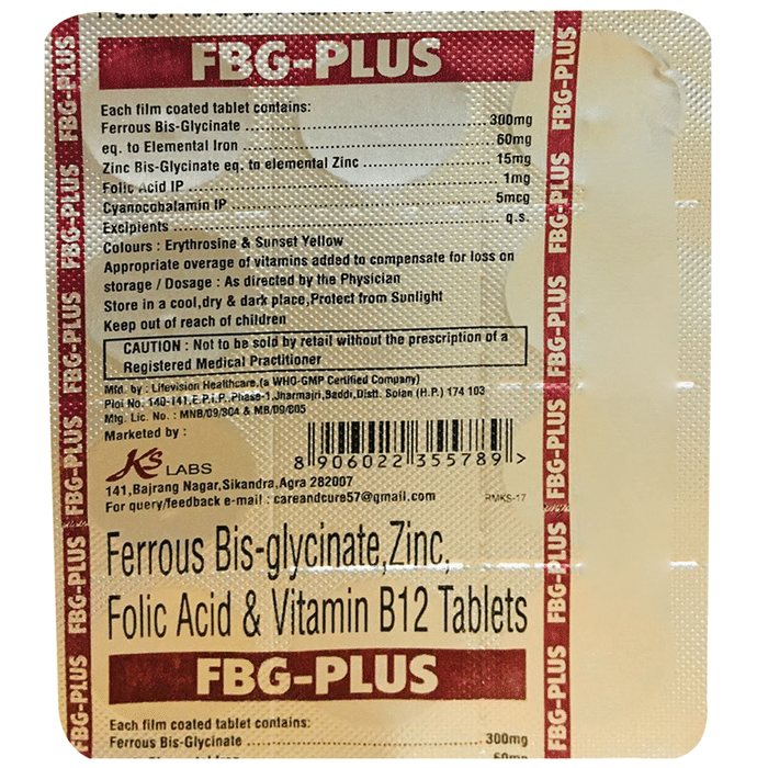 FBG-Plus Tablet