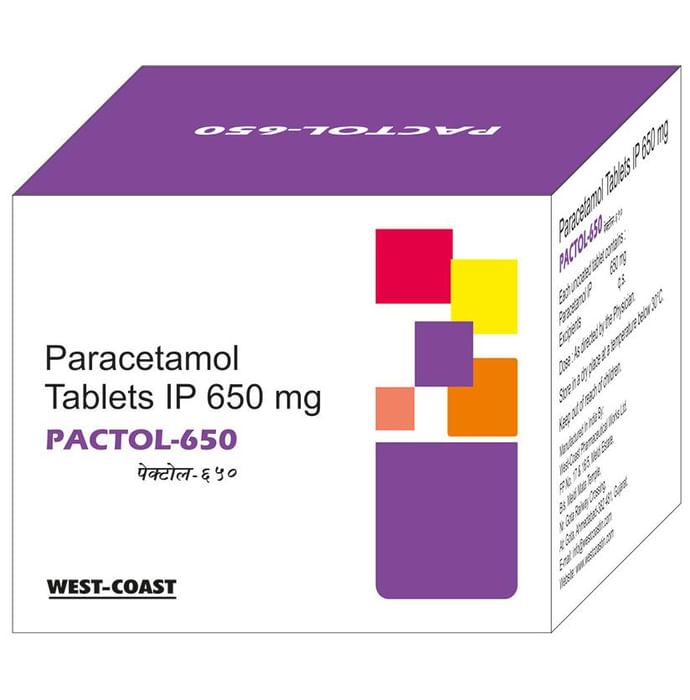 Pactol 650 Tablet