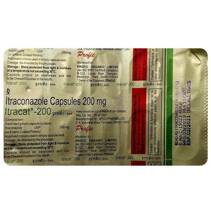 Itracat 200 Capsule