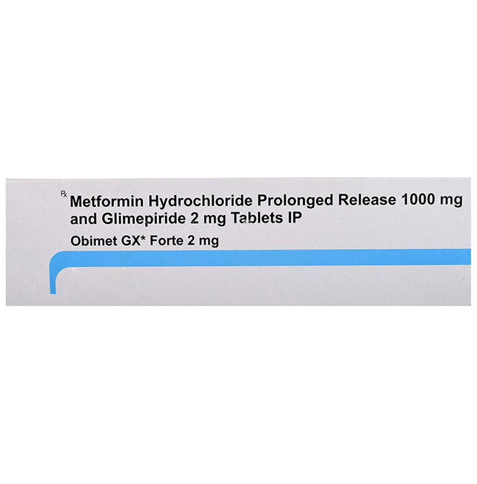 Obimet GX Forte 2mg Tablet PR
