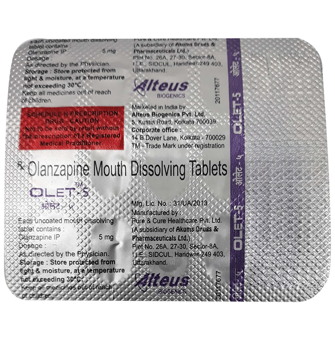 Olet 5 Tablet MD