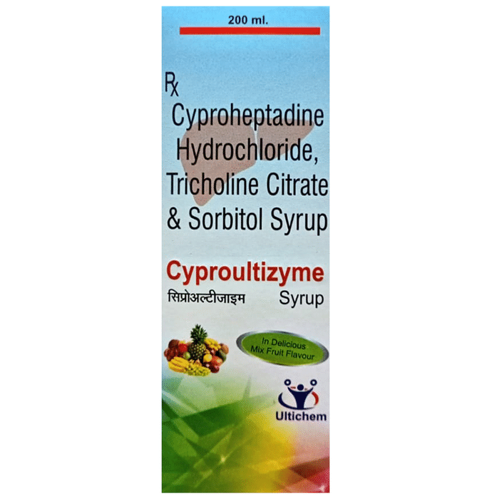 Cyproultizyme Syrup Delicious Mixed Fruit