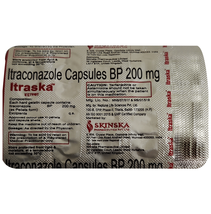 Itraska 200mg Capsule