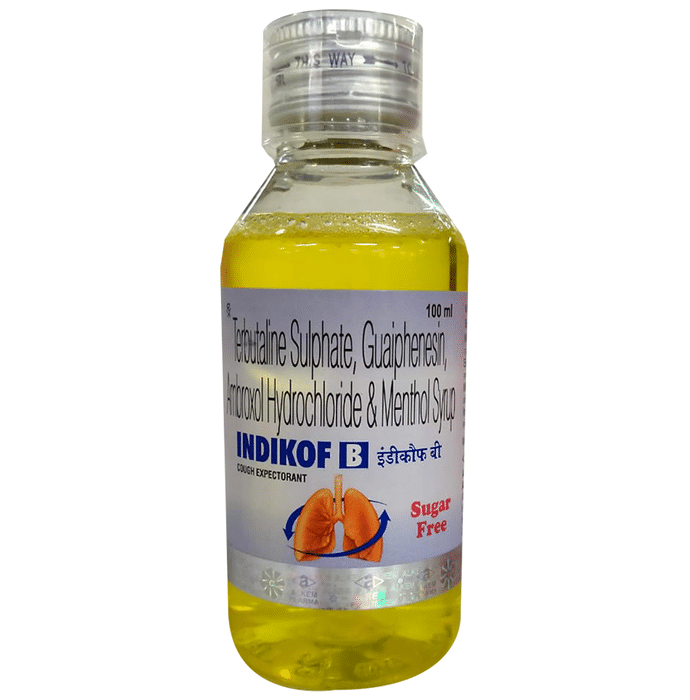 Indikof B Expectorant Sugar Free