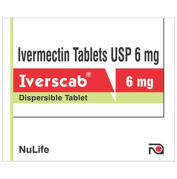 Iverscab 6mg Tablet