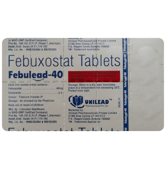 Febulead 40 Tablet