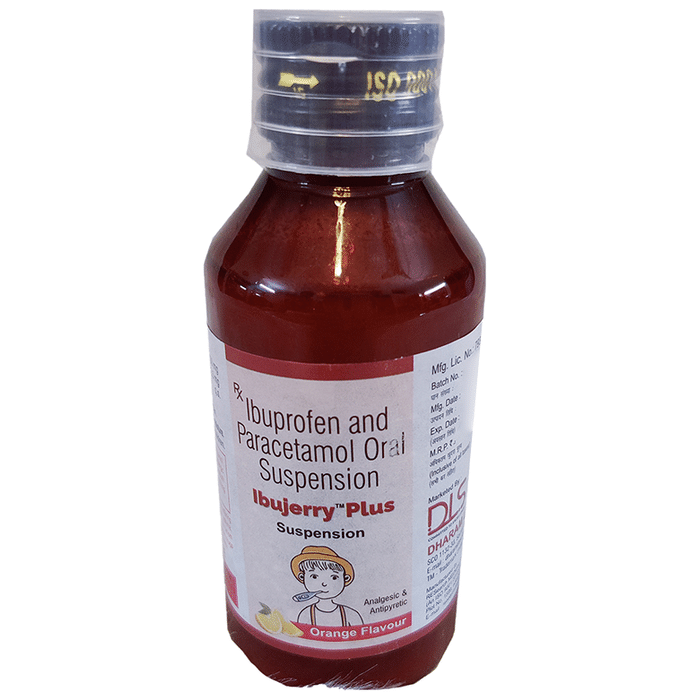 Ibujerry Plus Oral Suspension Orange