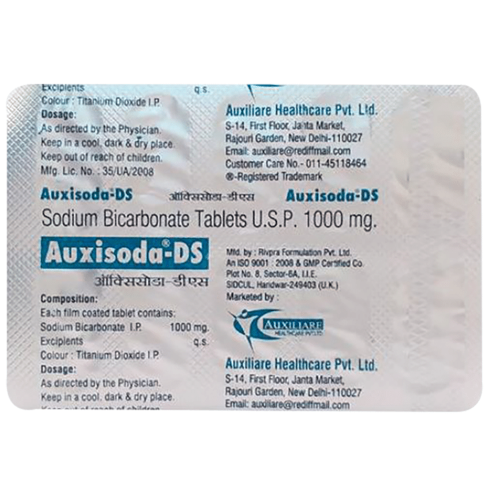 Auxisoda-EC 1000mg Tablet