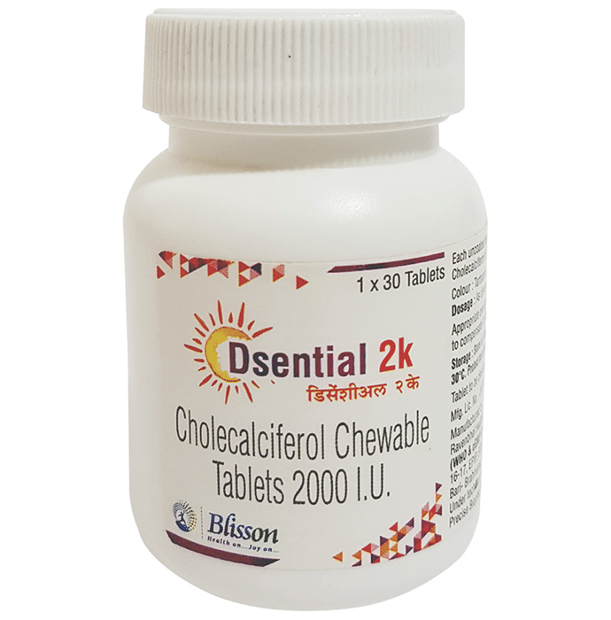 Dsential 2K Chewable Tablet