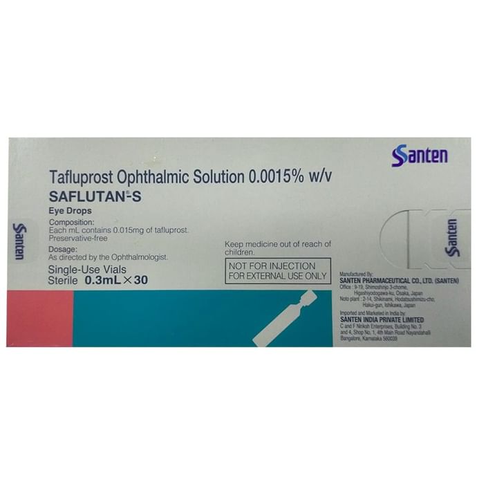 Saflutan-S Eye Drop (0.3ml Each)