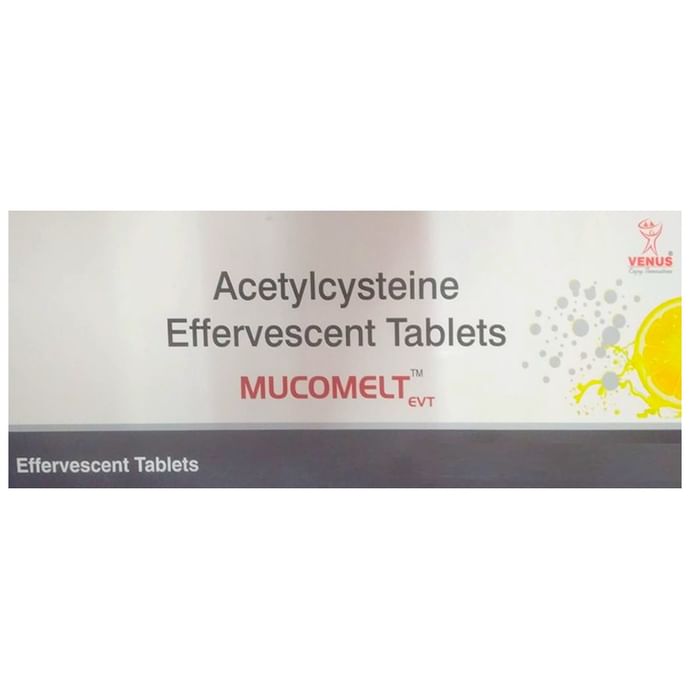 Mucomelt EVT Effervescent Tablet Lemon