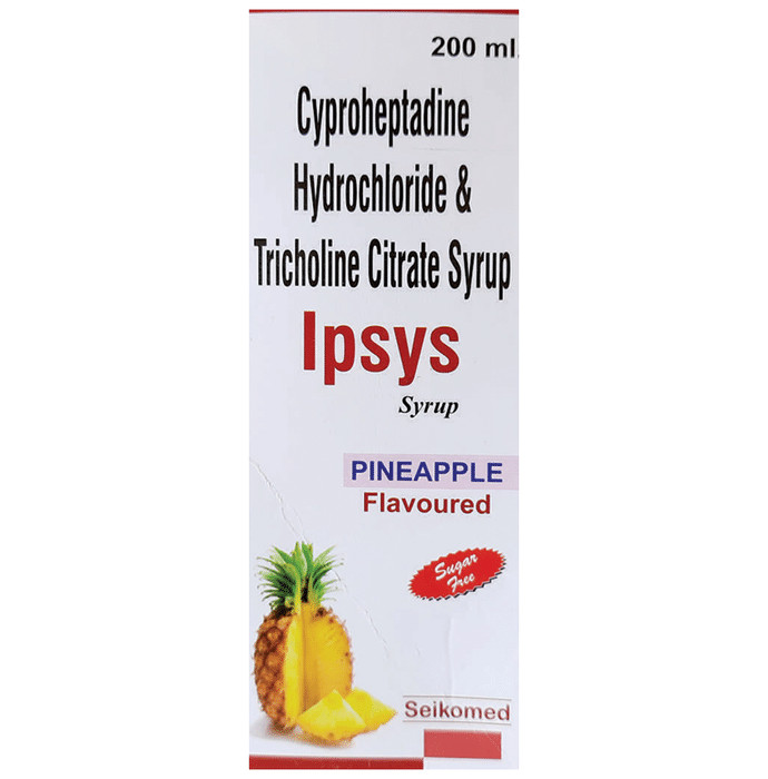 Ipsys Syrup Pineapple Sugar Free