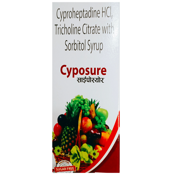 Cyposure Syrup Sugar Free