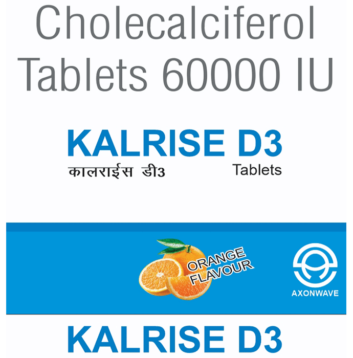 Kalrise D3 Tablet Orange