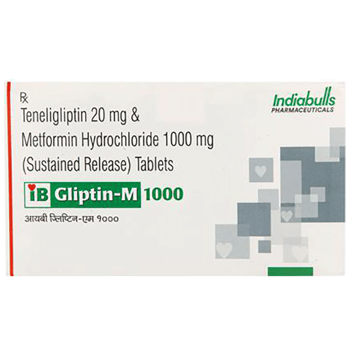Ibgliptin-M 1000 Tablet SR