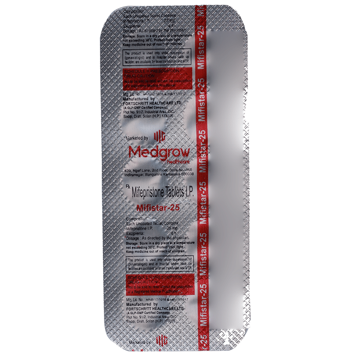 Mifistar 25 Tablet