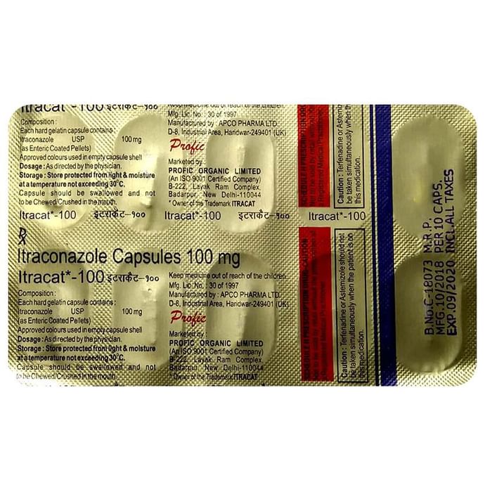 Itracat 100 Capsule