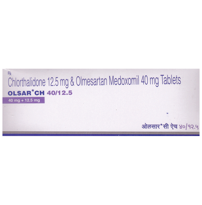 Olsar CH 40mg/12.5mg Tablet