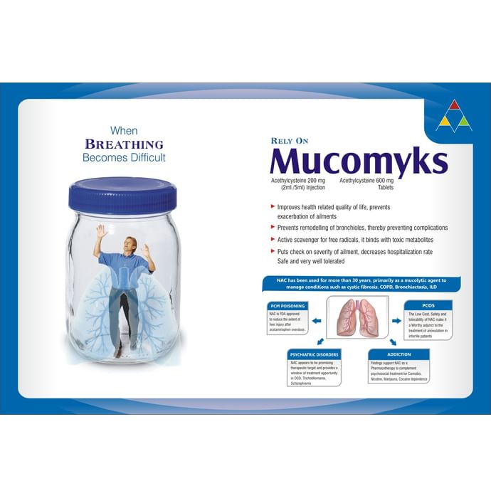 Mucomyks 600mg Tablet
