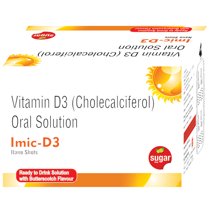 Imic-D3 Nano Shot Butterscotch Sugar Free