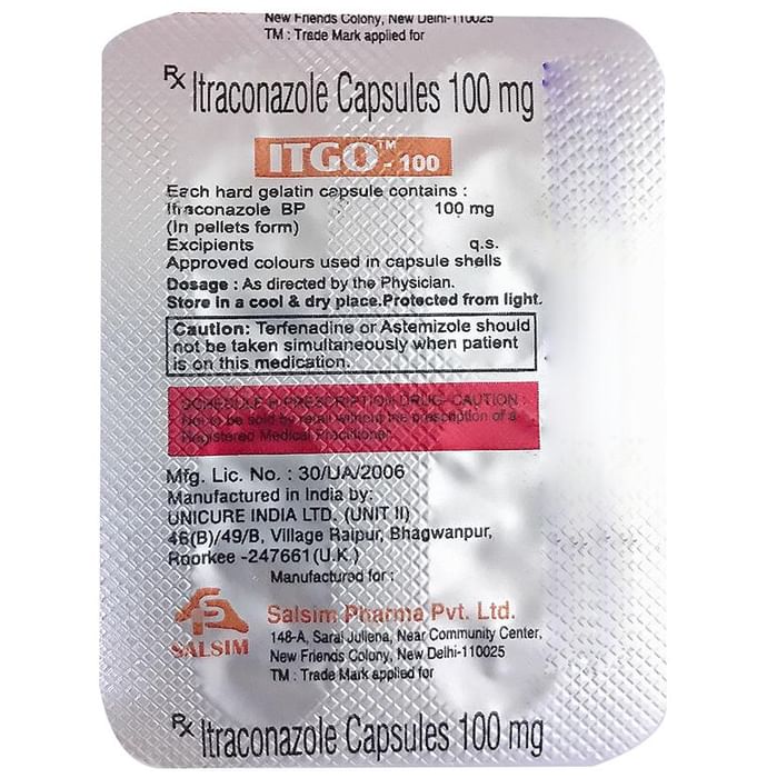 Itgo 100 Capsule