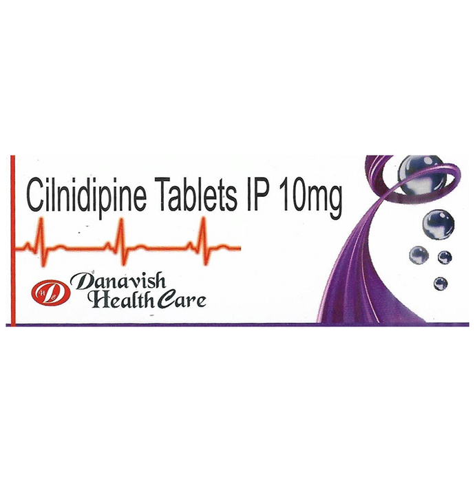 Danavish Cilnidipine 10mg Tablet