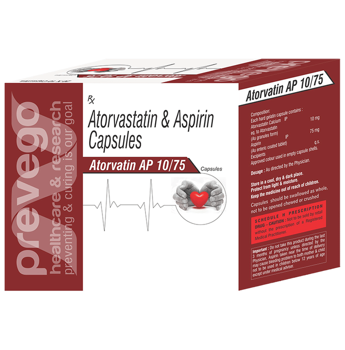 Atorvatin AP 10/75 Capsule
