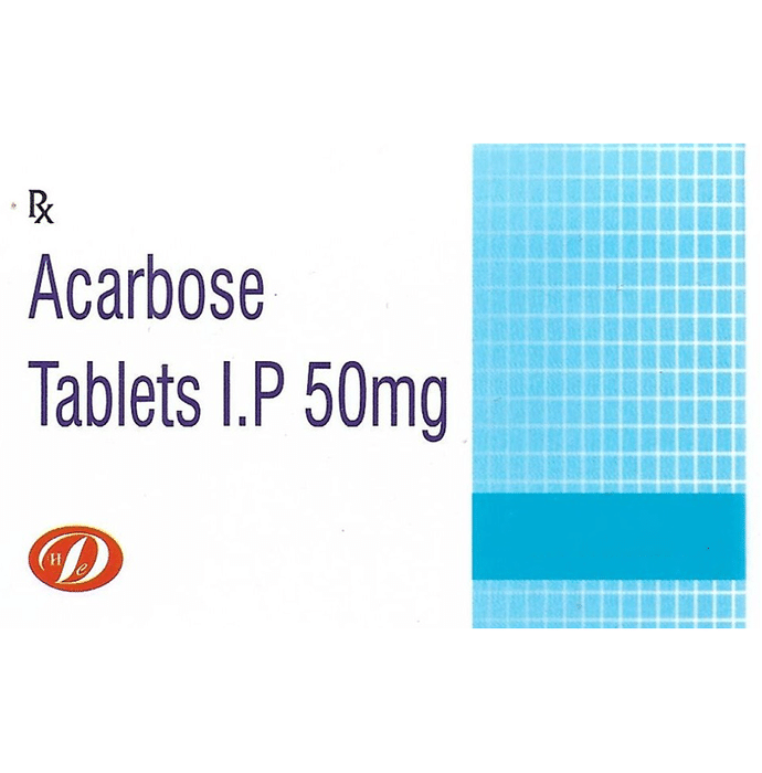 Danavish Acarbose 50mg Tablet
