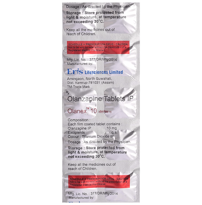Olanex 10 Tablet