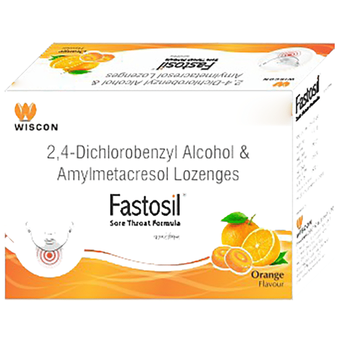Fastosil Lozenges Orange