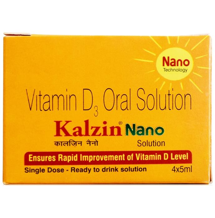 Kalzin Nano Oral Solution (Each 5ml) Sugar Free