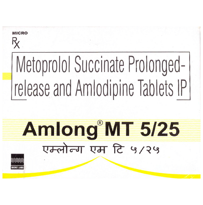 Amlong MT 5/25 Tablet PR