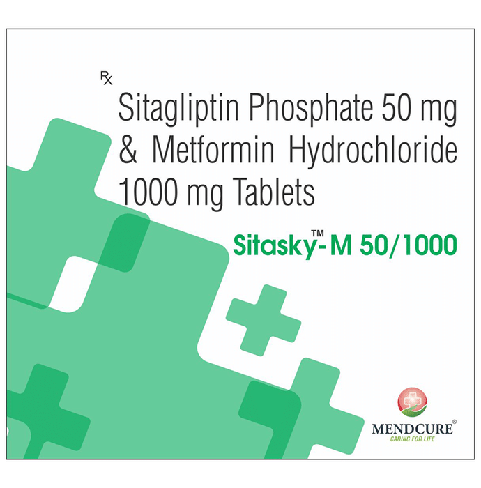 Sitasky-M 50/1000 Tablet