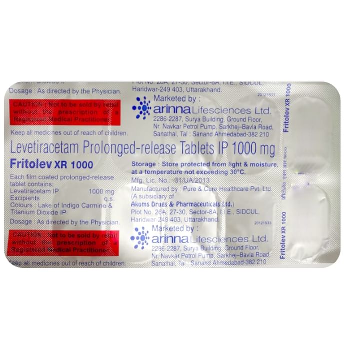 Fritolev XR 1000 Tablet