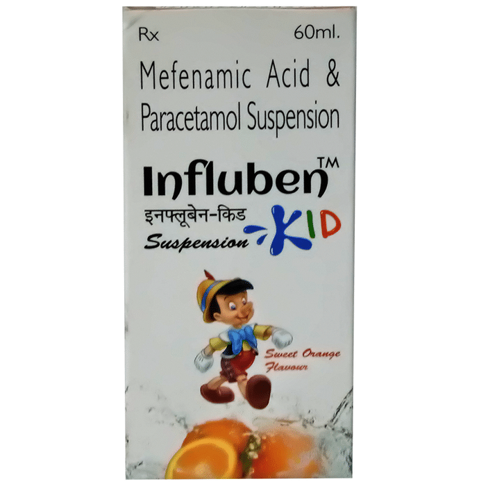Influben Kid Oral Suspension Sweet Orange