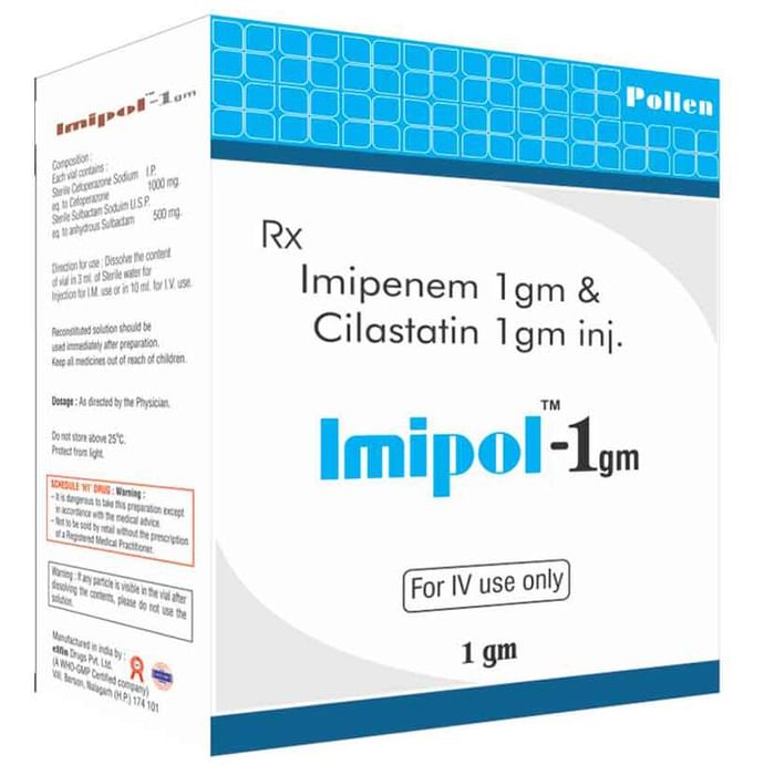 Imipol 1000mg/1000mg Powder for Injection