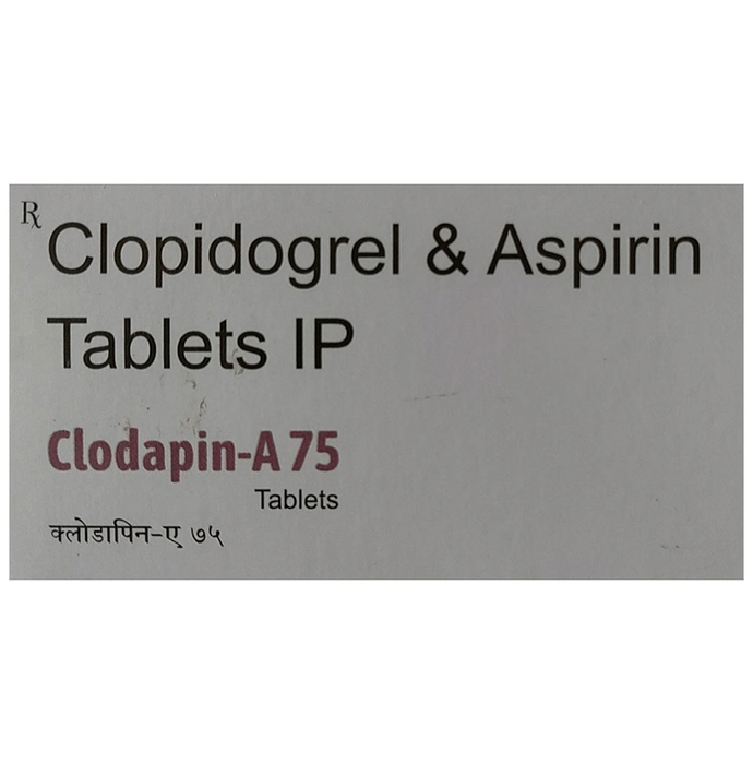 Clodapin-A 75 Tablet