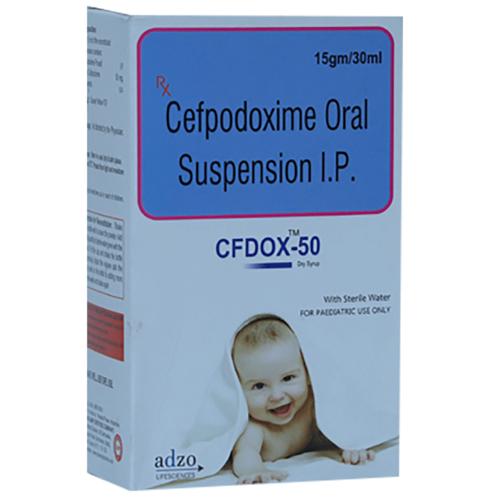 Cfdox 50 Dry Syrup