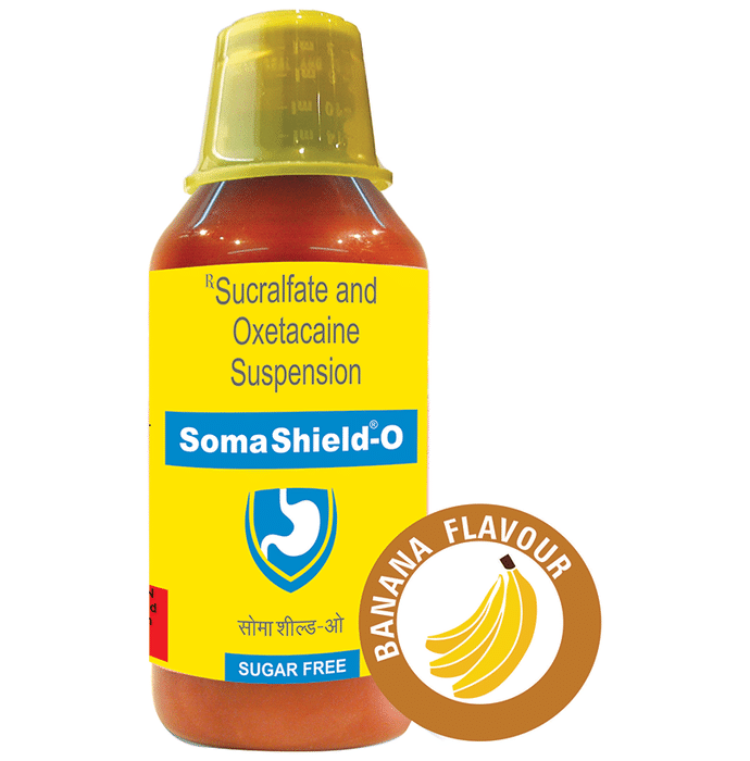 Somashield-O Oral Suspension Banana Sugar Free