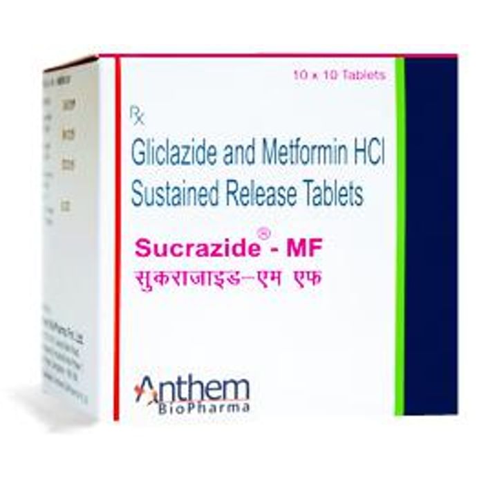 Sucrazide MF 80mg/500mg Tablet SR