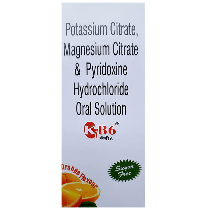KB6 Oral Solution Orange Sugar Free