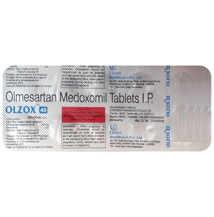 Olzox 40 Tablet