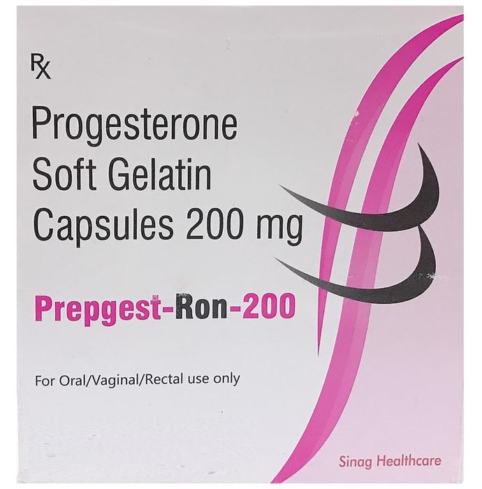 Prepgest-Ron 200 Soft Gelatin Capsule
